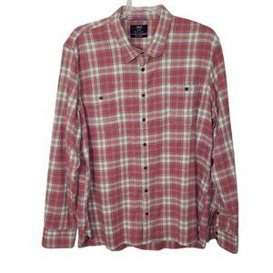 CT268a 1901 Trim Fit Red Checkered Shirt 3XLT